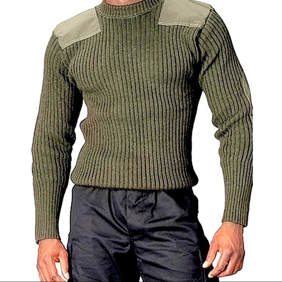 USMC vintage Wolly Pulley sweater, size 42. - Picture 5 of 5